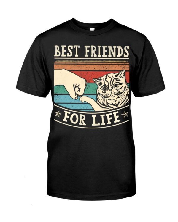 Adorable Gift Shirt for Cat Lovers - Best Friends For Life