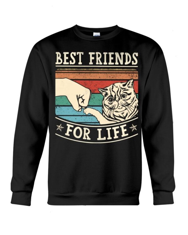 Adorable Gift Shirt for Cat Lovers - Best Friends For Life