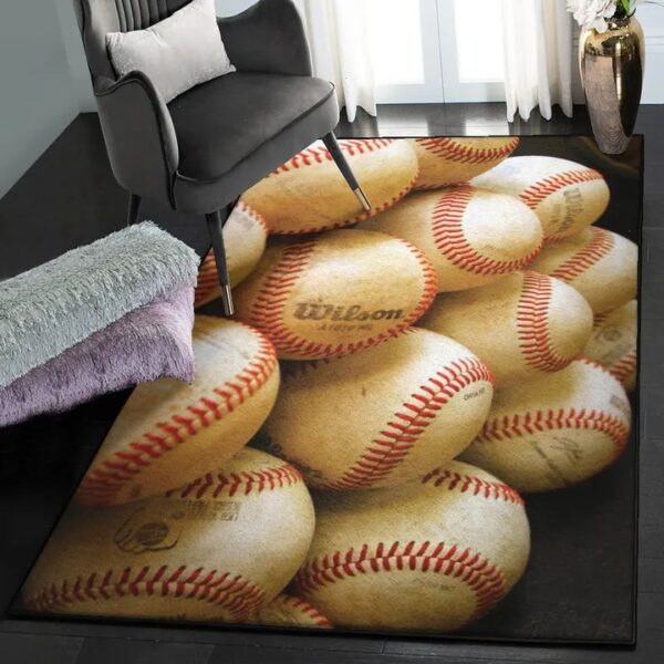 Baseball America Area Rugs, Baseball Rug