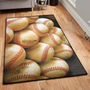 Baseball America Area Rugs, Baseball Rug