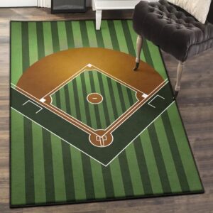 Baseball America Bedroom Rugs, Baseball Rug