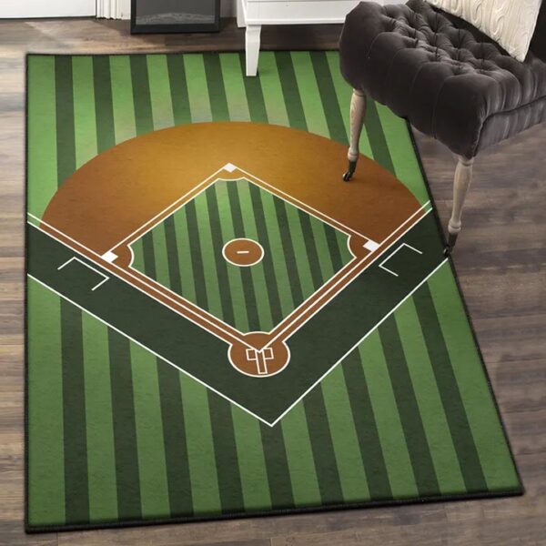 Baseball America Bedroom Rugs, Baseball Rug