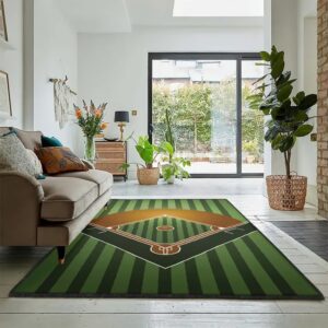 Baseball America Bedroom Rugs, Baseball Rug
