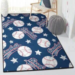 Baseball America Indoor Outdoor Carpet, Baseball Rug