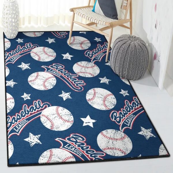 Baseball America Indoor Outdoor Carpet, Baseball Rug
