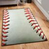 Baseball America Modern Rugs, 3d Baseball Rug