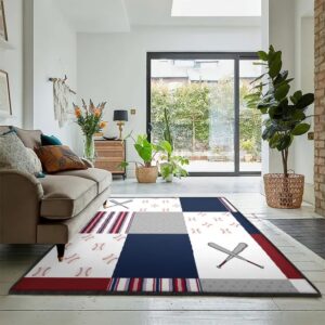 Baseball America Outdoor Carpet, Baseball Rug