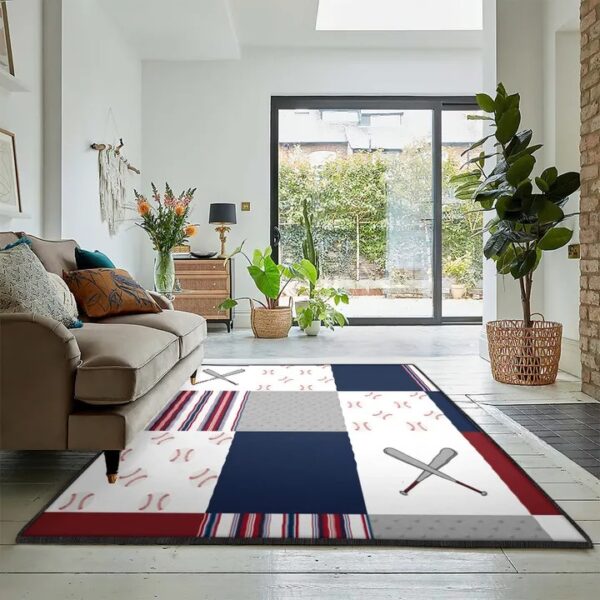 Baseball America Outdoor Carpet, Baseball Rug