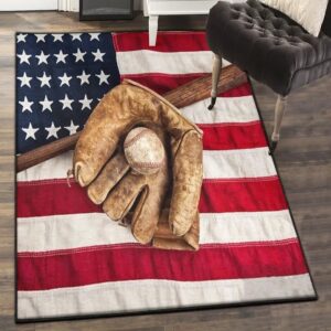 Baseball Area Rugs, Baseball Rug