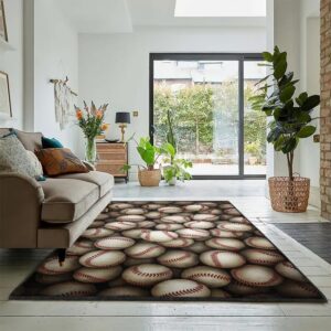 Baseball Carpets For Living Room, Baseball Rug