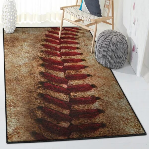 Baseball Living Room Rugs, Baseball Rug