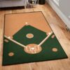 Baseball Modern Rugs, Baseball Area Rug