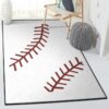 Baseball Rug for Bedroom, Baseball Area Rug