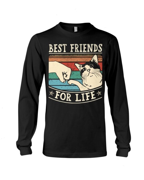 Cute Gift Shirt for Cat Lovers - Best Friends For Life