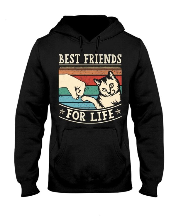 Fluffy Gift Shirt for Cat Lovers - Best Friends For Life