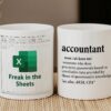 Freak in the Sheets Accountant Boss Gift Mug - Funny and Unique Mug for the Boss