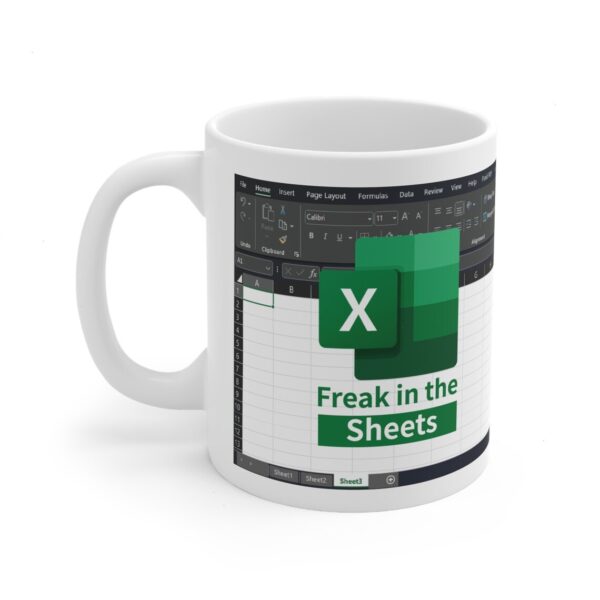 Freak in the Sheets Excel Mug - Funny Accountant Gift for Coworkers - Perfect Gift Idea