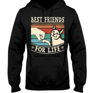Funny Gift Shirt for Cat Lovers - Best Friends For Life