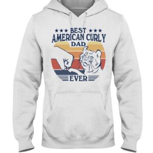 Gift Shirt for Cat Lovers - Best American Curly Dad Ever