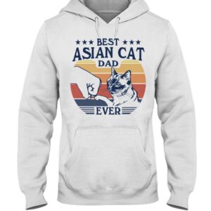Gift Shirt for Cat Lovers - Best Asian Cat Dad Ever