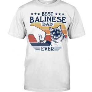 Gift Shirt for Cat Lovers - Best Balinese Dad Ever