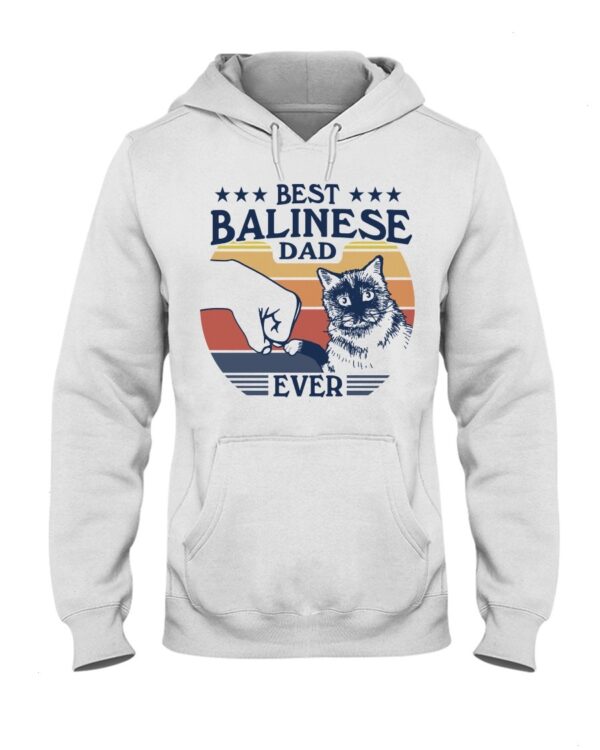 Gift Shirt for Cat Lovers - Best Balinese Dad Ever
