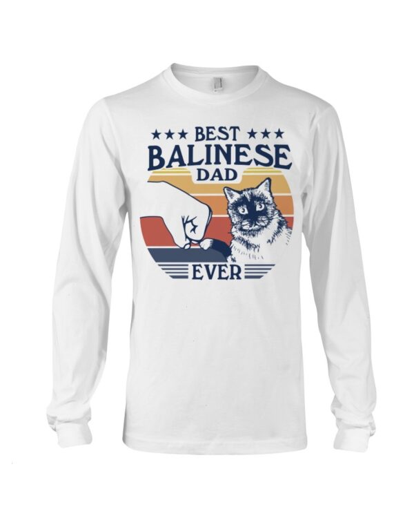 Gift Shirt for Cat Lovers - Best Balinese Dad Ever