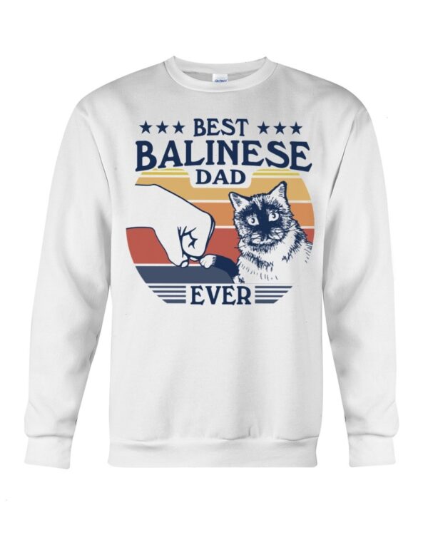 Gift Shirt for Cat Lovers - Best Balinese Dad Ever