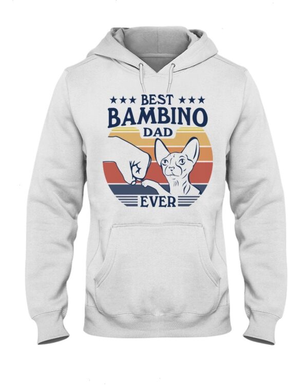 Gift Shirt for Cat Lovers - Best Bambino Dad Ever