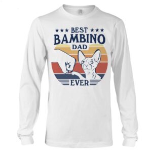 Gift Shirt for Cat Lovers - Best Bambino Dad Ever