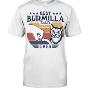 Gift Shirt for Cat Lovers - Best Burmilla Dad Ever