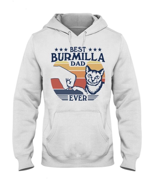 Gift Shirt for Cat Lovers - Best Burmilla Dad Ever