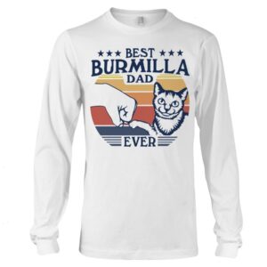 Gift Shirt for Cat Lovers - Best Burmilla Dad Ever