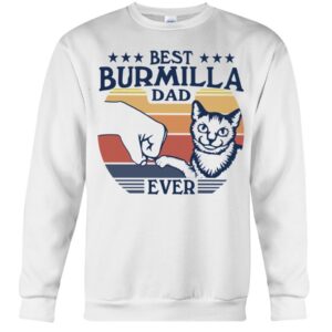 Gift Shirt for Cat Lovers - Best Burmilla Dad Ever
