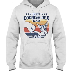 Gift Shirt for Cat Lovers - Best Cornish Rex Dad Ever