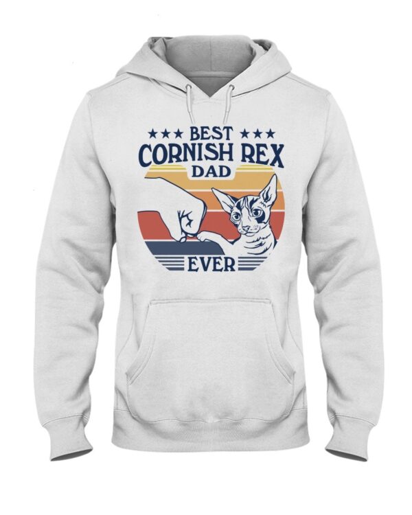 Gift Shirt for Cat Lovers - Best Cornish Rex Dad Ever