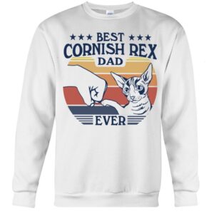Gift Shirt for Cat Lovers - Best Cornish Rex Dad Ever