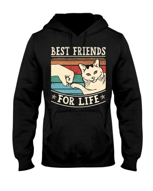 Gift Shirt for Cat Lovers - Best Friends For Life Gifts For Cat Lovers