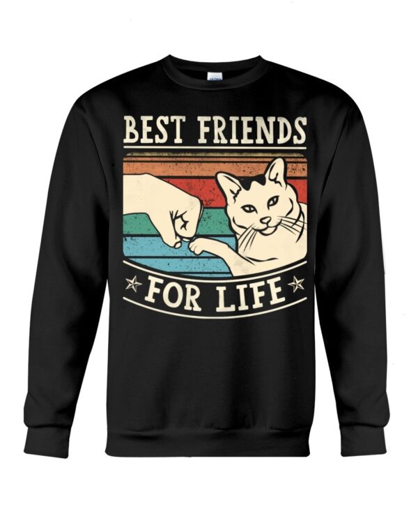 Gift Shirt for Cat Lovers - Best Friends For Life Gifts For Cat Lovers