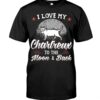 Gift Shirt for Cat Lovers - I Love My Chartreux To The Moon & Back