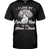 Gift Shirt for Cat Lovers - I Love My Cornish Rex To The Moon & Back