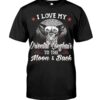 Gift Shirt for Cat Lovers - I Love My Oriental Longhair To The Moon & Back