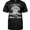 Gift Shirt for Cat Lovers - I Love My Russian Blue To The Moon & Back