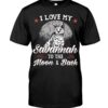 Gift Shirt for Cat Lovers - I Love My Savannah To The Moon & Back