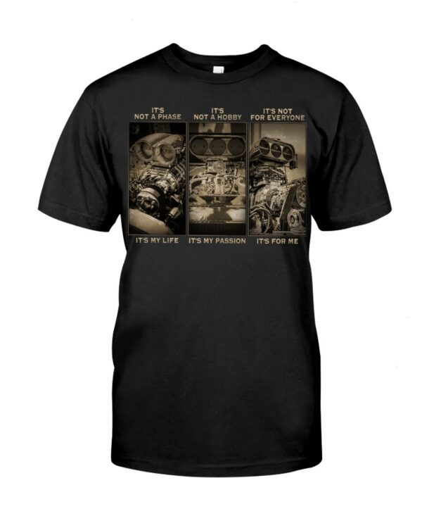 Hot Rod T Shirts Hoodie Sweatshirt with Quote It's Not A Hobby It's My Passion for Hot Rod Lovers