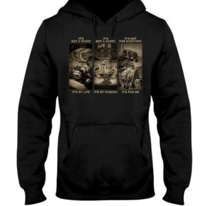 Hot Rod T Shirts Hoodie Sweatshirt with Quote It's Not A Hobby It's My Passion for Hot Rod Lovers