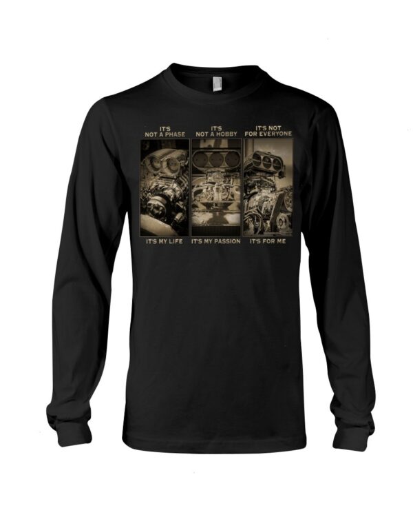 Hot Rod T Shirts Hoodie Sweatshirt with Quote It's Not A Hobby It's My Passion for Hot Rod Lovers
