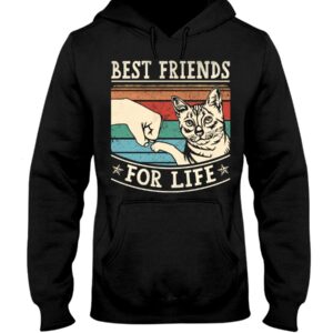 Lovely Gift Shirt for Cat Lovers - Best Friends For Life