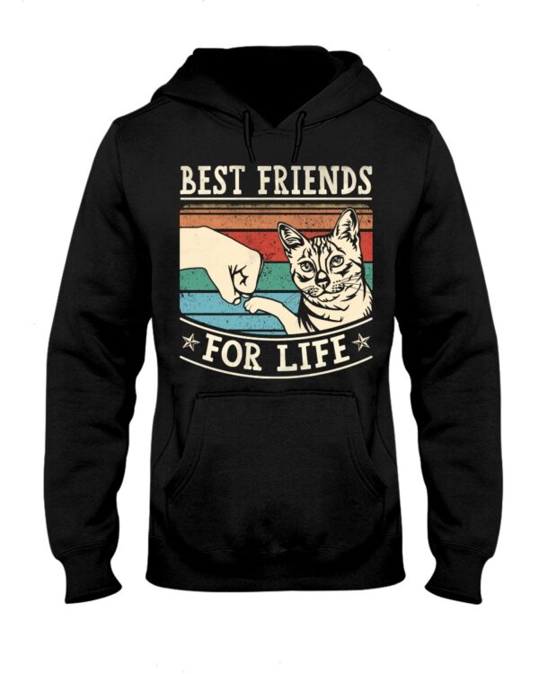Lovely Gift Shirt for Cat Lovers - Best Friends For Life