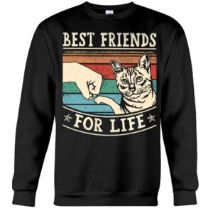 Lovely Gift Shirt for Cat Lovers - Best Friends For Life